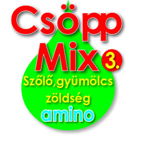 Csöpp Mix 3. Szőlő-gyümölcs-zöldség Amino